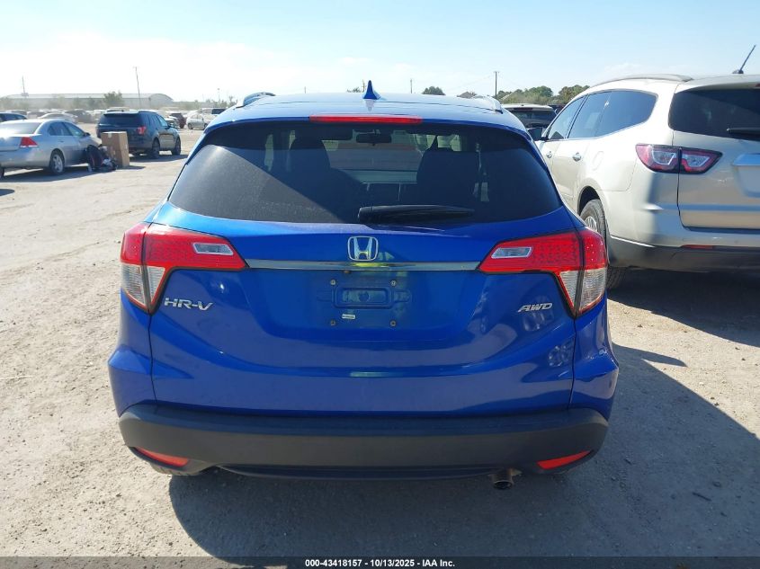 2022 Honda Hr-V Awd Ex VIN: 3CZRU6H57NM767275 Lot: 43418157