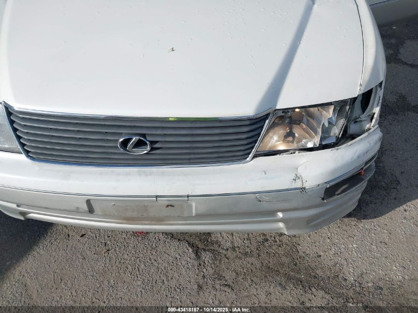 1995 Lexus Ls 400 VIN: JT8UF22E6S0009260 Lot: 43418187