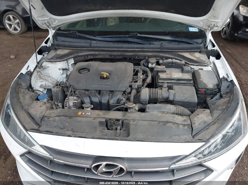 2020 Hyundai Elantra Sel VIN: 5NPD84LF4LH519089 Lot: 43418208