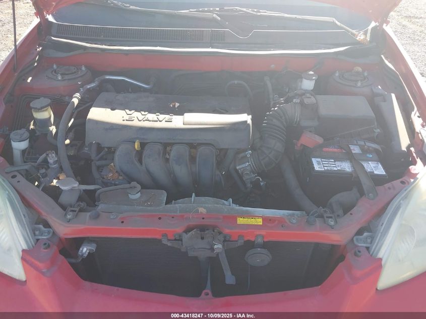 2006 Toyota Corolla Matrix Xr VIN: 2T1KR32E16C618418 Lot: 43418247