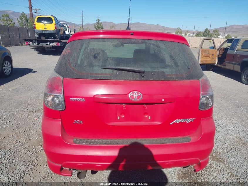 2006 Toyota Corolla Matrix Xr VIN: 2T1KR32E16C618418 Lot: 43418247