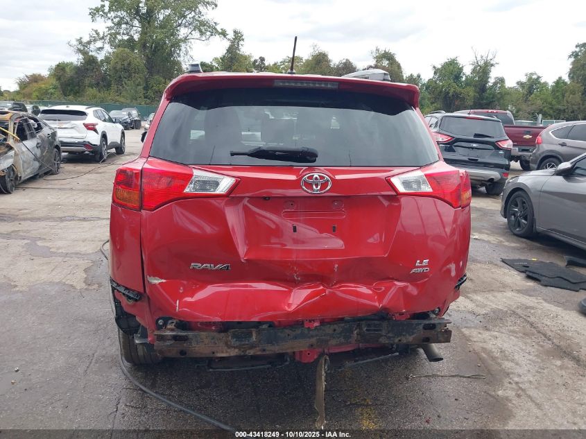 2015 Toyota Rav4 Le VIN: JTMBFREV9FJ041049 Lot: 43418249