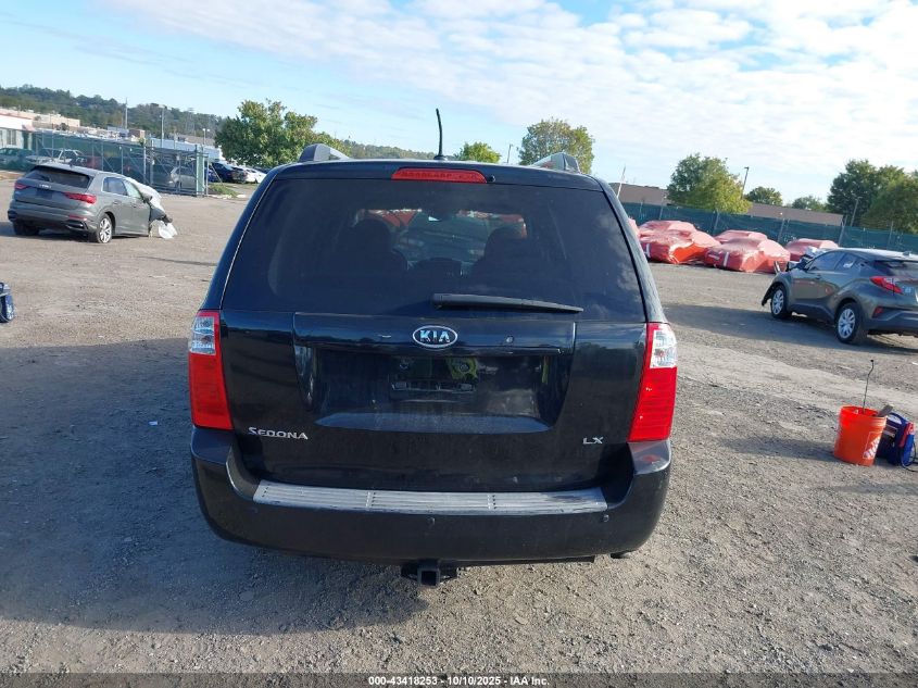 2009 Kia Sedona Lx VIN: KNDMB233596315450 Lot: 43418253