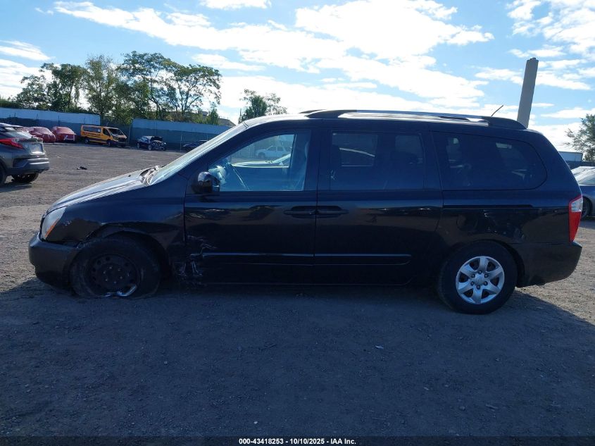 2009 Kia Sedona Lx VIN: KNDMB233596315450 Lot: 43418253