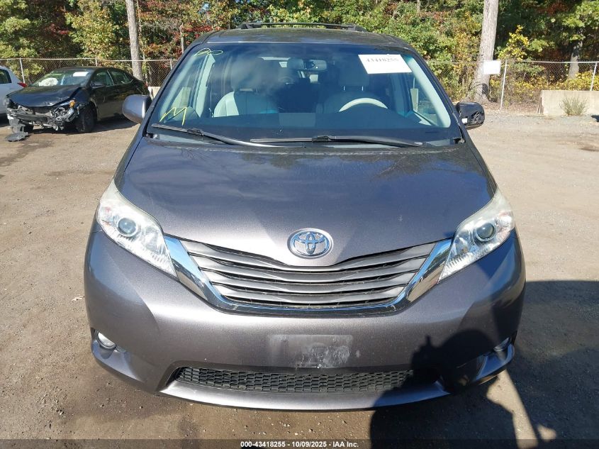 2012 Toyota Sienna Xle 7 Passenger VIN: 5TDDK3DC5CS035457 Lot: 43418255