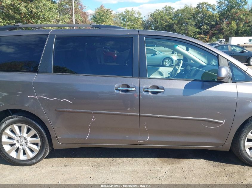 2012 Toyota Sienna Xle 7 Passenger VIN: 5TDDK3DC5CS035457 Lot: 43418255