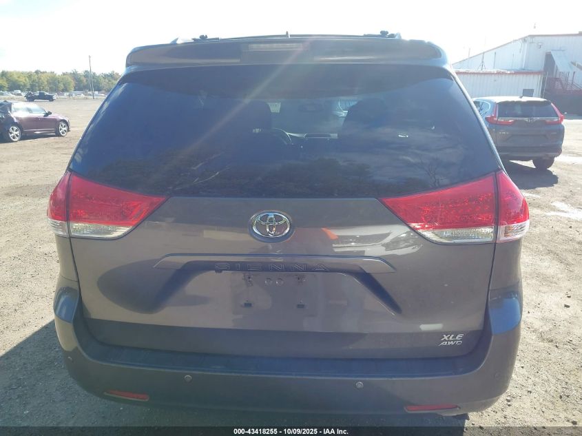 2012 Toyota Sienna Xle 7 Passenger VIN: 5TDDK3DC5CS035457 Lot: 43418255