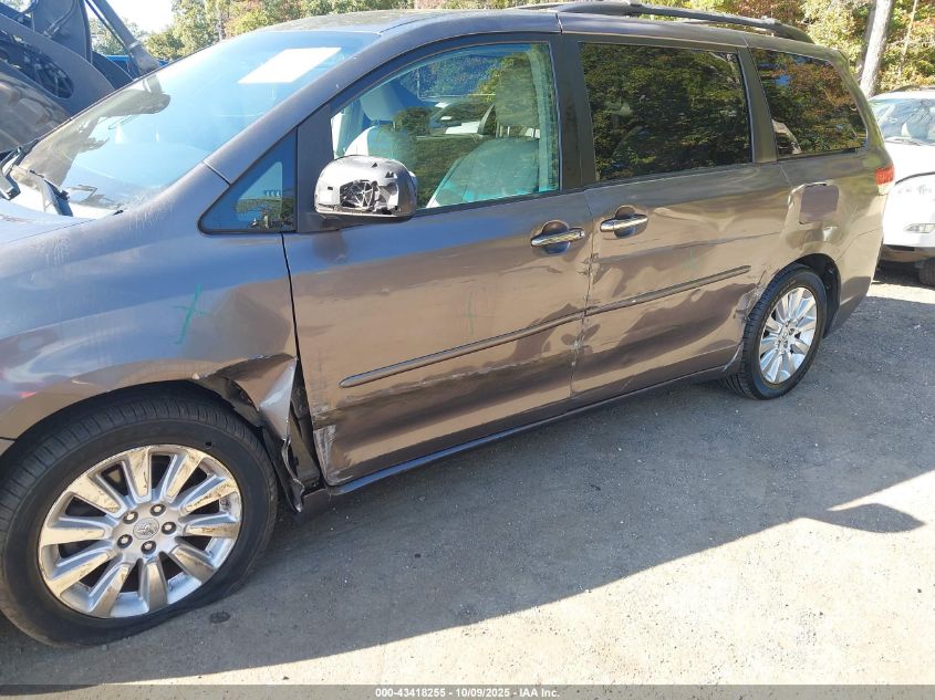 2012 Toyota Sienna Xle 7 Passenger VIN: 5TDDK3DC5CS035457 Lot: 43418255