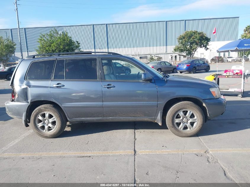 2004 Toyota Highlander V6 VIN: JTEEP21A040029441 Lot: 43418297