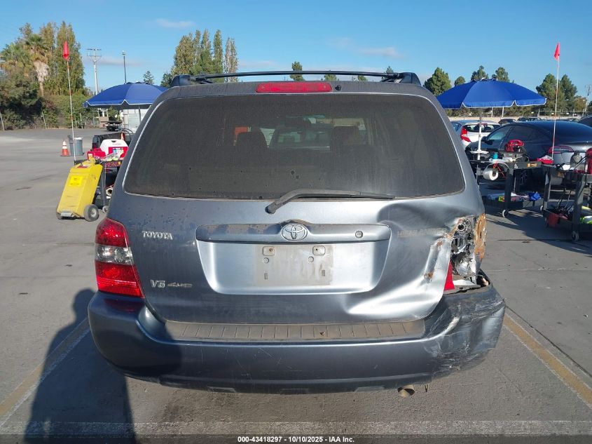 2004 Toyota Highlander V6 VIN: JTEEP21A040029441 Lot: 43418297