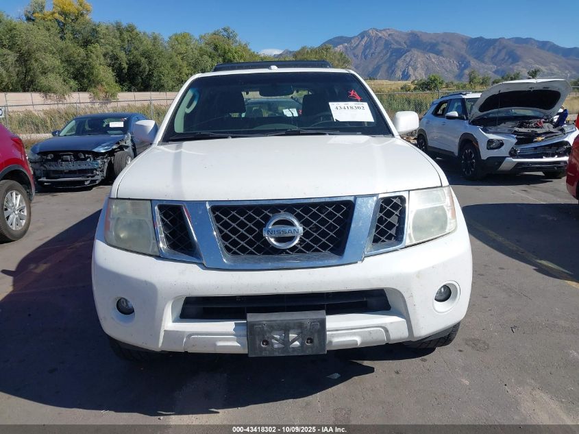2008 Nissan Pathfinder Se VIN: 5N1AR18B38C628842 Lot: 43418302