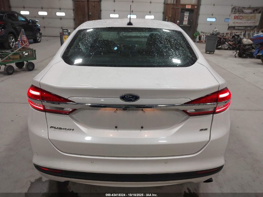 2017 Ford Fusion Se VIN: 3FA6P0H77HR141494 Lot: 43418324