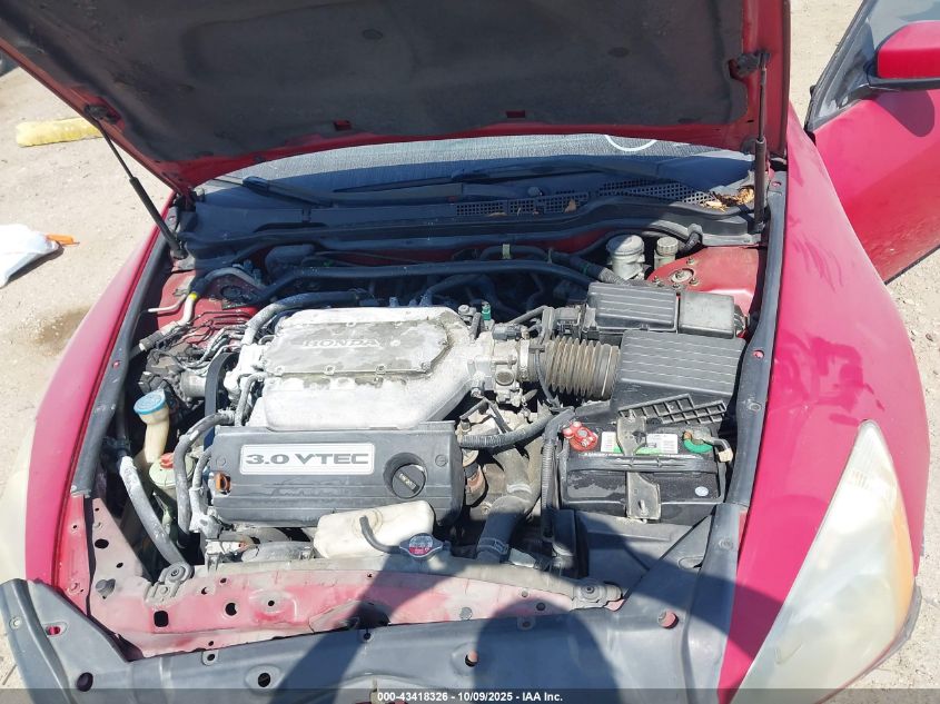 2003 Honda Accord 3.0 Ex VIN: 1HGCM81633A023954 Lot: 43418326