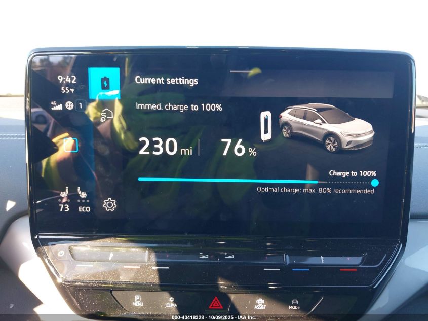 2023 Volkswagen Id.4 Pro/Pro S VIN: 1V2VMPE81PC031217 Lot: 43418328