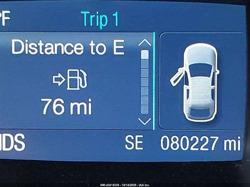 2015 Ford Escape Se VIN: 1FMCU9GX4FUA21570 Lot: 43418338