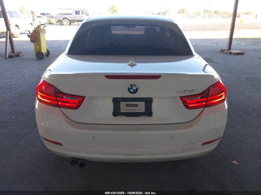 2015 BMW 428I VIN: WBA3V7C58F5A24265 Lot: 43418355