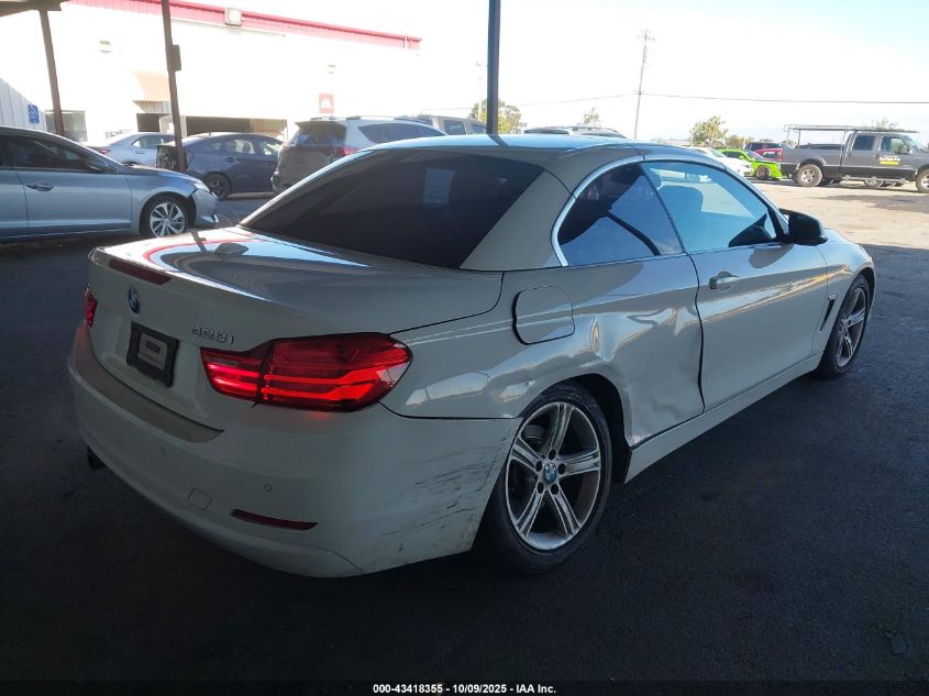 2015 BMW 428I VIN: WBA3V7C58F5A24265 Lot: 43418355