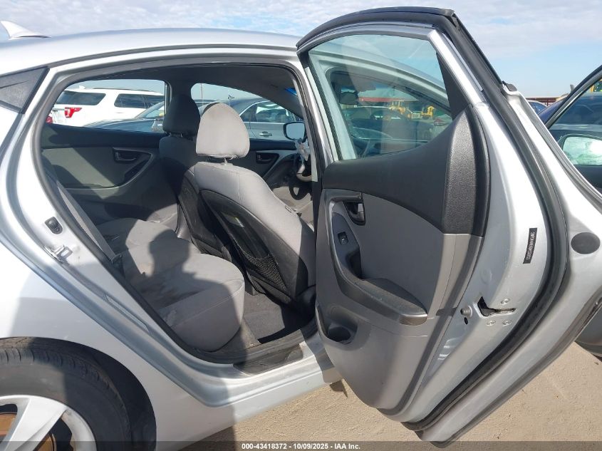 2013 Hyundai Elantra Gls VIN: 5NPDH4AE6DH320122 Lot: 43418372