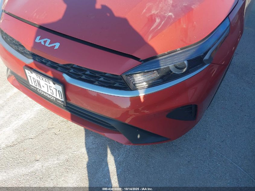 2023 Kia Forte Lxs VIN: 3KPF24AD9PE628735 Lot: 43418389