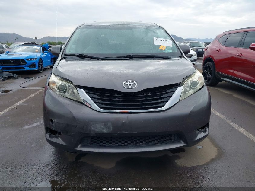 2011 Toyota Sienna Le V6 VIN: 5TDKK3DC4BS115497 Lot: 43418393