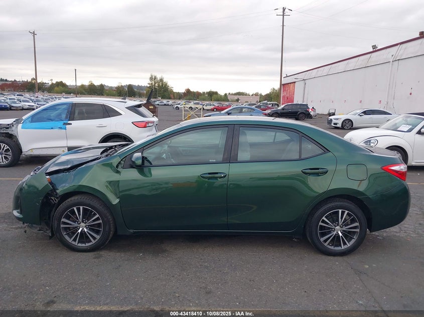 2016 Toyota Corolla Le Plus VIN: 2T1BURHE8GC495727 Lot: 43418410