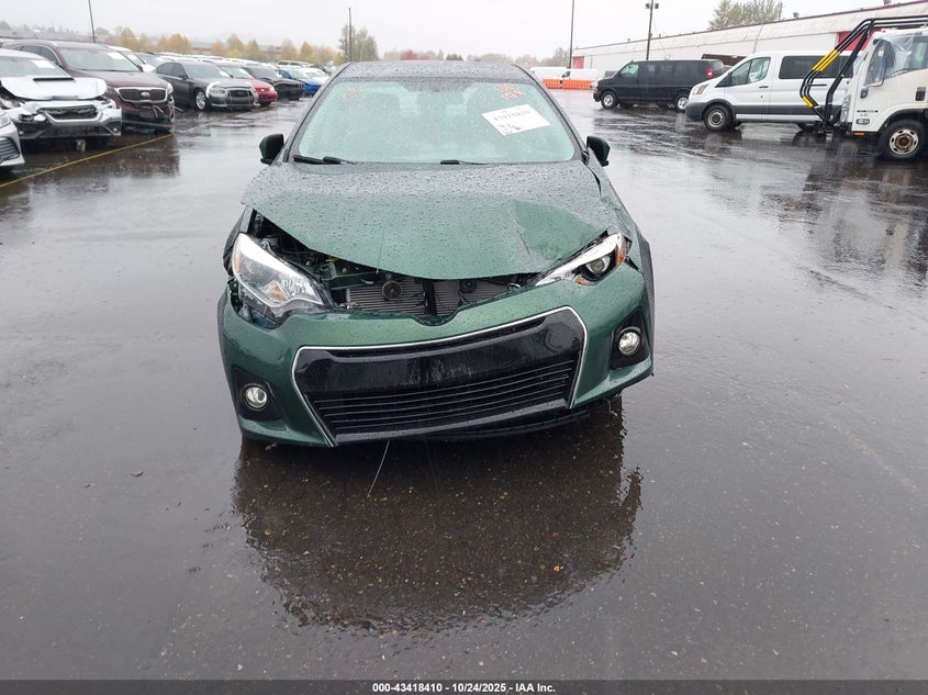 2016 Toyota Corolla Le Plus VIN: 2T1BURHE8GC495727 Lot: 43418410