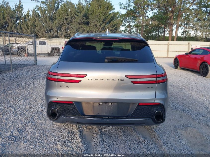 2025 Genesis Gv70 2.5T Awd VIN: 5NMMADTB7SH023846 Lot: 43418431