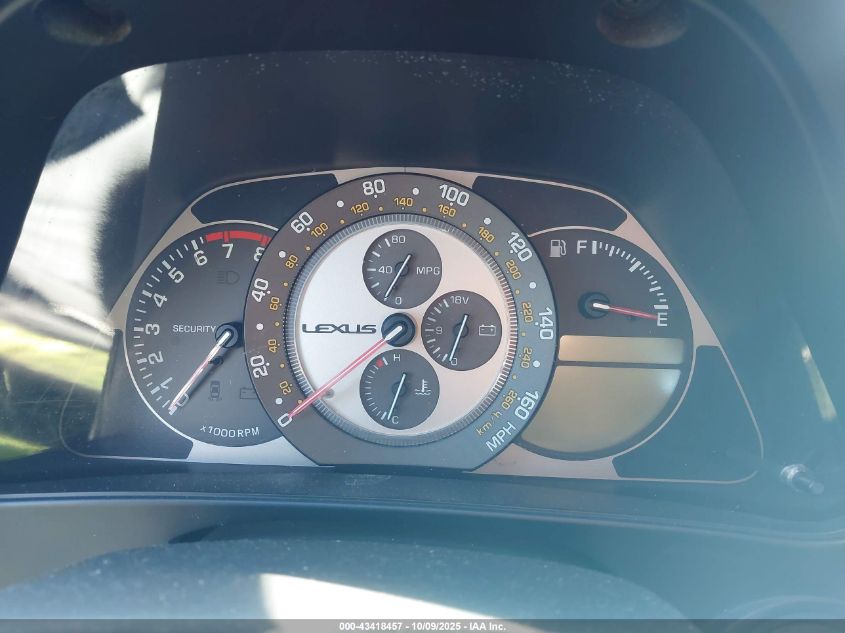 2004 Lexus Is 300 VIN: JTHBD192040085997 Lot: 43418457