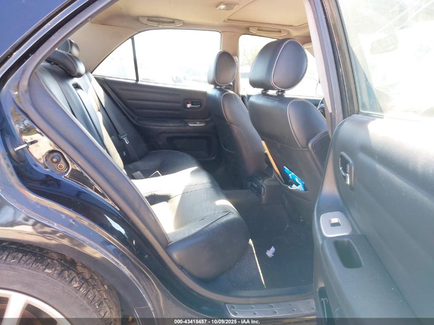 2004 Lexus Is 300 VIN: JTHBD192040085997 Lot: 43418457