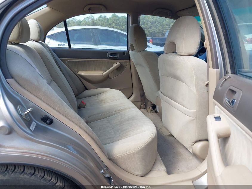 2004 Honda Civic Lx VIN: 2HGES16504H585092 Lot: 43418475