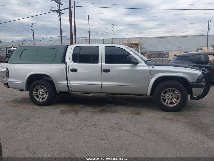 2004 Dodge Dakota Sport/Sxt VIN: 1D7HL38NX4S535266 Lot: 43418518