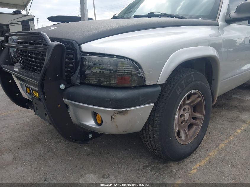 2004 Dodge Dakota Sport/Sxt VIN: 1D7HL38NX4S535266 Lot: 43418518