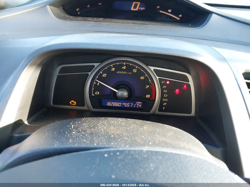 2008 Honda Civic Lx VIN: 1HGFA16548L101120 Lot: 43418548