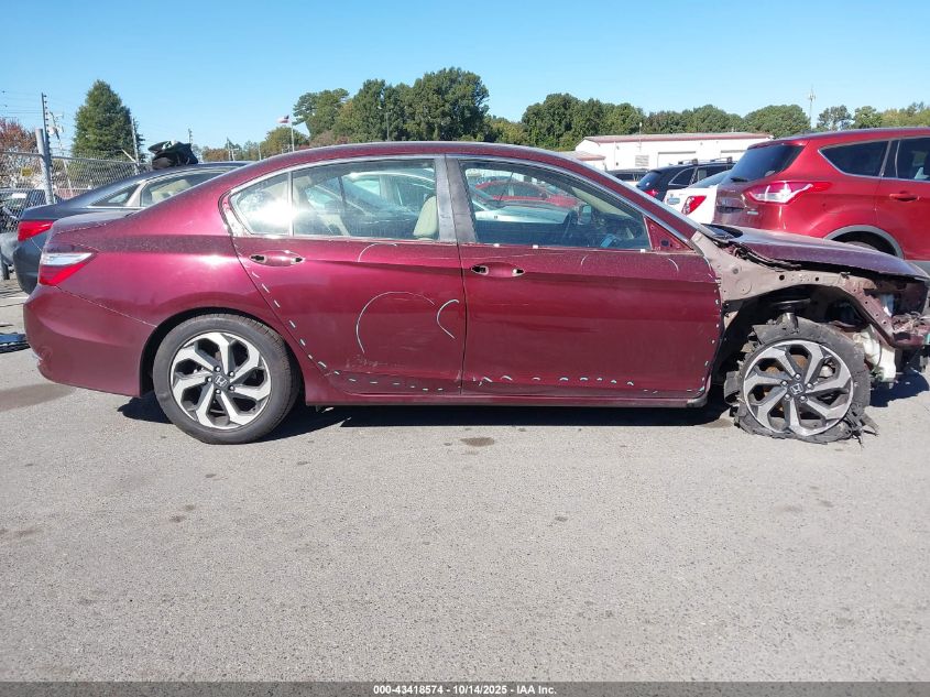2017 Honda Accord Ex-L VIN: 1HGCR2F93HA082642 Lot: 43418574