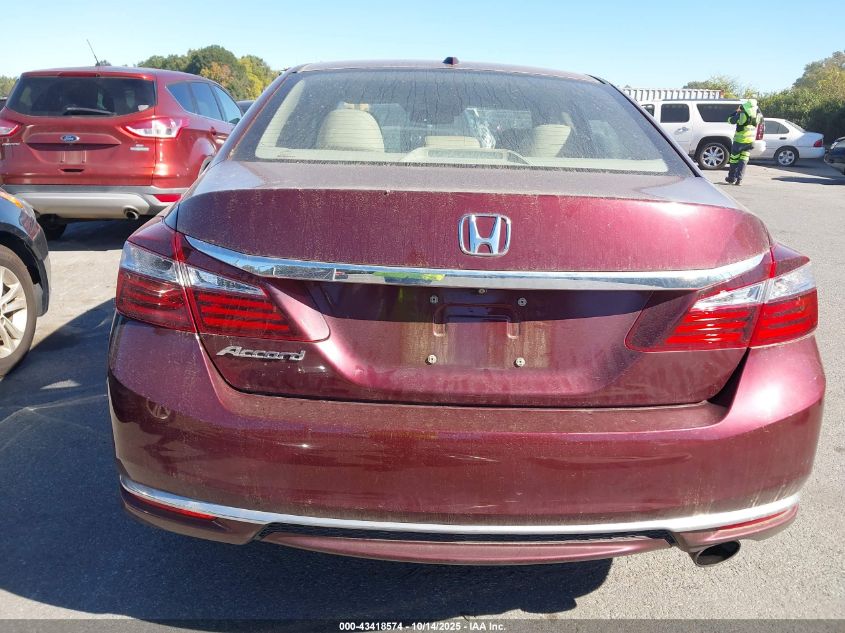 2017 Honda Accord Ex-L VIN: 1HGCR2F93HA082642 Lot: 43418574
