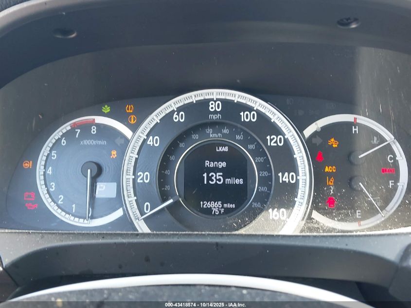 2017 Honda Accord Ex-L VIN: 1HGCR2F93HA082642 Lot: 43418574