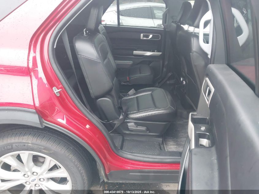2022 Ford Explorer Xlt VIN: 1FMSK8DH0NGA80668 Lot: 43418578