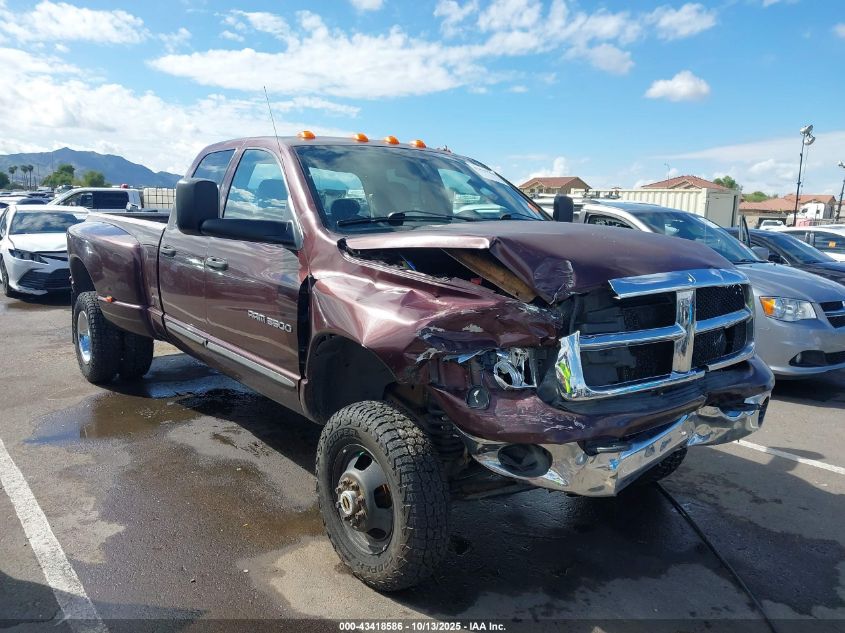 2004 Dodge Ram 3500 Slt/Laramie VIN: 3D7MU48C84G239685 Lot: 43418586