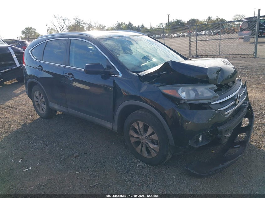 2HKRM4H73EH700514 2014 Honda Cr-V Ex-L auction photo 1