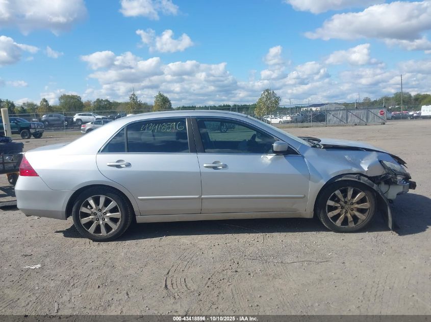 2007 Honda Accord 3.0 Ex VIN: 1HGCM66567A053380 Lot: 43418596