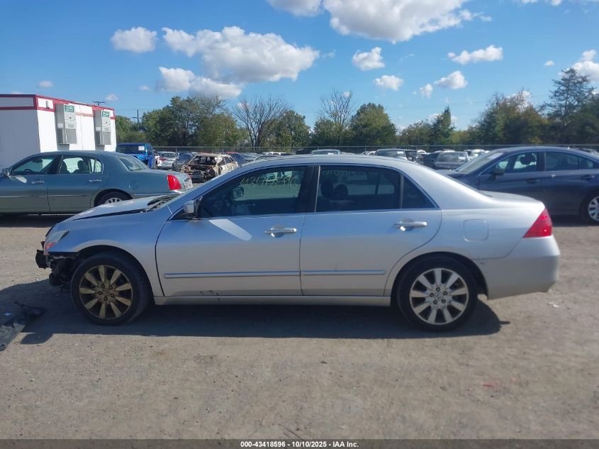 2007 Honda Accord 3.0 Ex VIN: 1HGCM66567A053380 Lot: 43418596