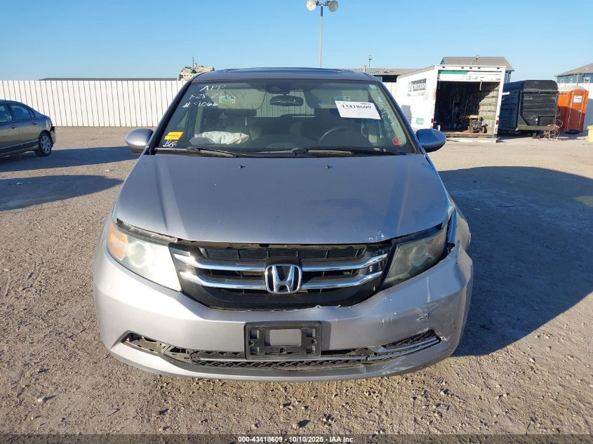 2016 Honda Odyssey Ex-L VIN: 5FNRL5H67GB028412 Lot: 43418609