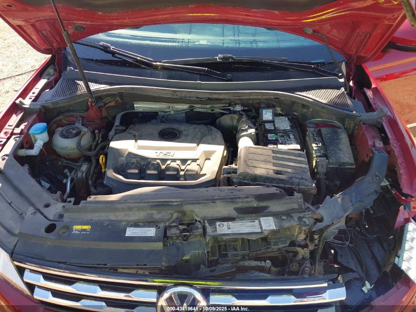 2018 Volkswagen Tiguan 2.0T Se/2.0T Sel VIN: 3VV3B7AX7JM031449 Lot: 43418641