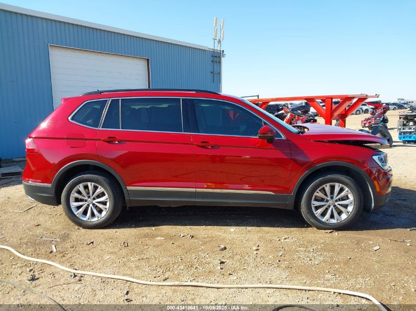 2018 Volkswagen Tiguan 2.0T Se/2.0T Sel VIN: 3VV3B7AX7JM031449 Lot: 43418641