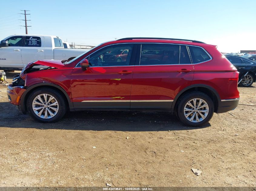 2018 Volkswagen Tiguan 2.0T Se/2.0T Sel VIN: 3VV3B7AX7JM031449 Lot: 43418641