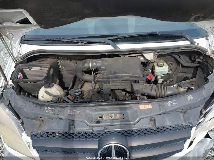 2010 Mercedes-Benz Sprinter Van 2500 VIN: WD3PE7CC9A5434950 Lot: 43418646