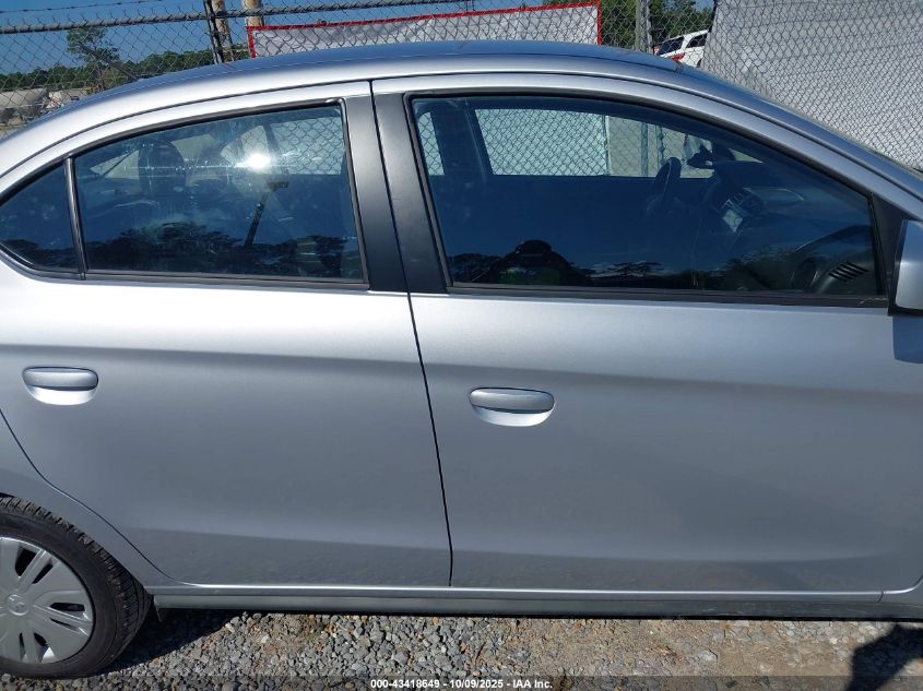 2024 Mitsubishi Mirage G4 Black Edition/Es/Le VIN: ML32FUFJ9RHF19504 Lot: 43418649