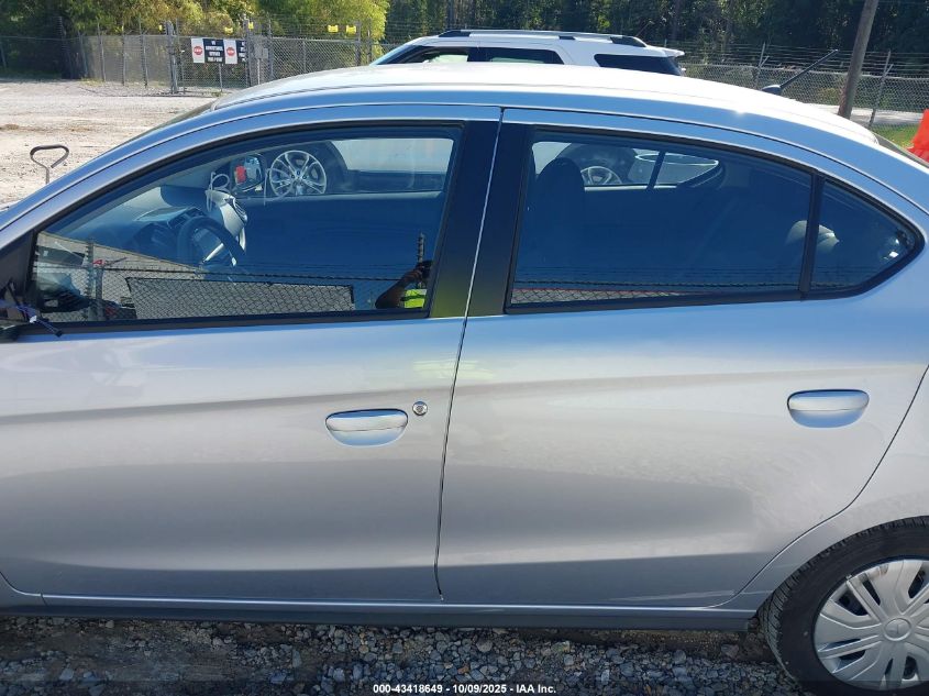 2024 Mitsubishi Mirage G4 Black Edition/Es/Le VIN: ML32FUFJ9RHF19504 Lot: 43418649