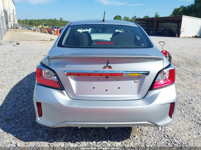 2024 Mitsubishi Mirage G4 Black Edition/Es/Le VIN: ML32FUFJ9RHF19504 Lot: 43418649