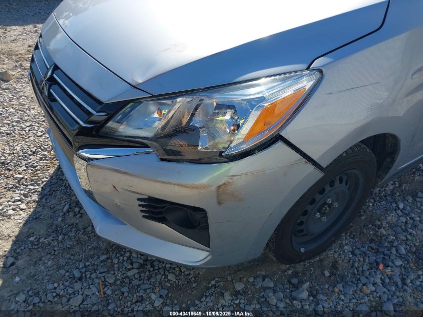 2024 Mitsubishi Mirage G4 Black Edition/Es/Le VIN: ML32FUFJ9RHF19504 Lot: 43418649